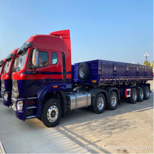 Side Tipper Semi Trailer side dump semi trailer Manufactory